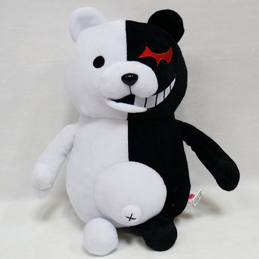 2019 Dangan Ronpa Super Danganronpa 2 Monokuma Black &amp; White Bear Plush Toy Soft Stuffed Animal Dolls Birthday Gift for Children